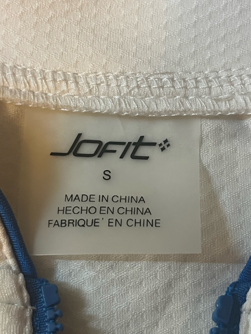 NWT Jofit Performance White Sleeveless Golf Tank Polo with Pink and Navy Trim, S - Picture 4 of 8